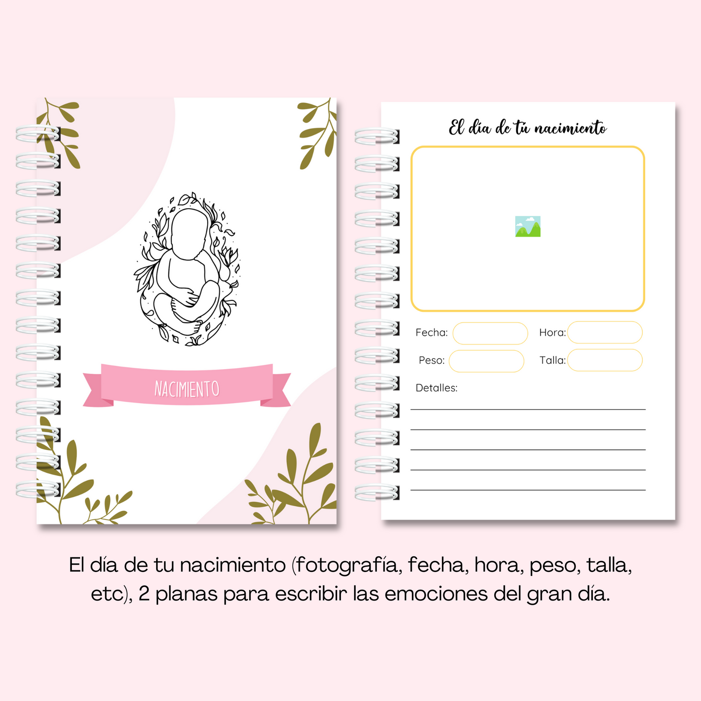 Planner/ diario de embarazo