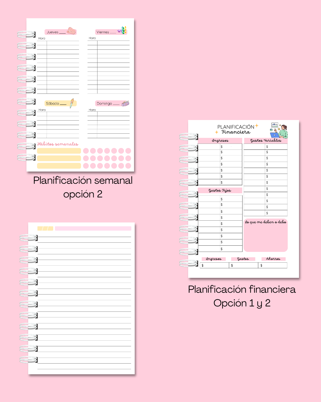 Planner técnico en educación parvularia