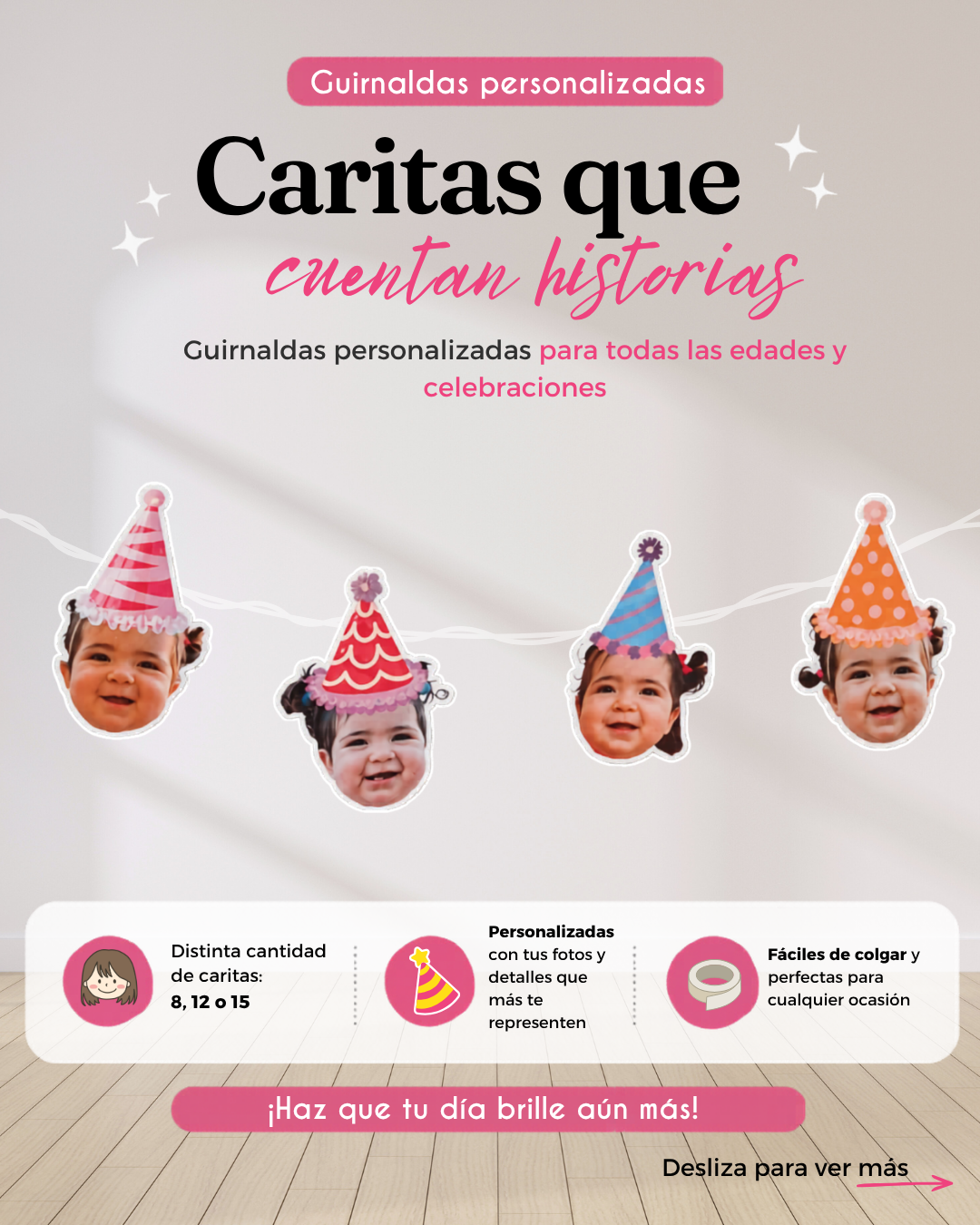 Guirnaldas personalizadas