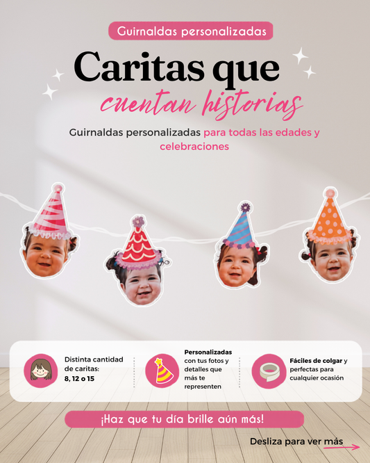 Guirnaldas personalizadas
