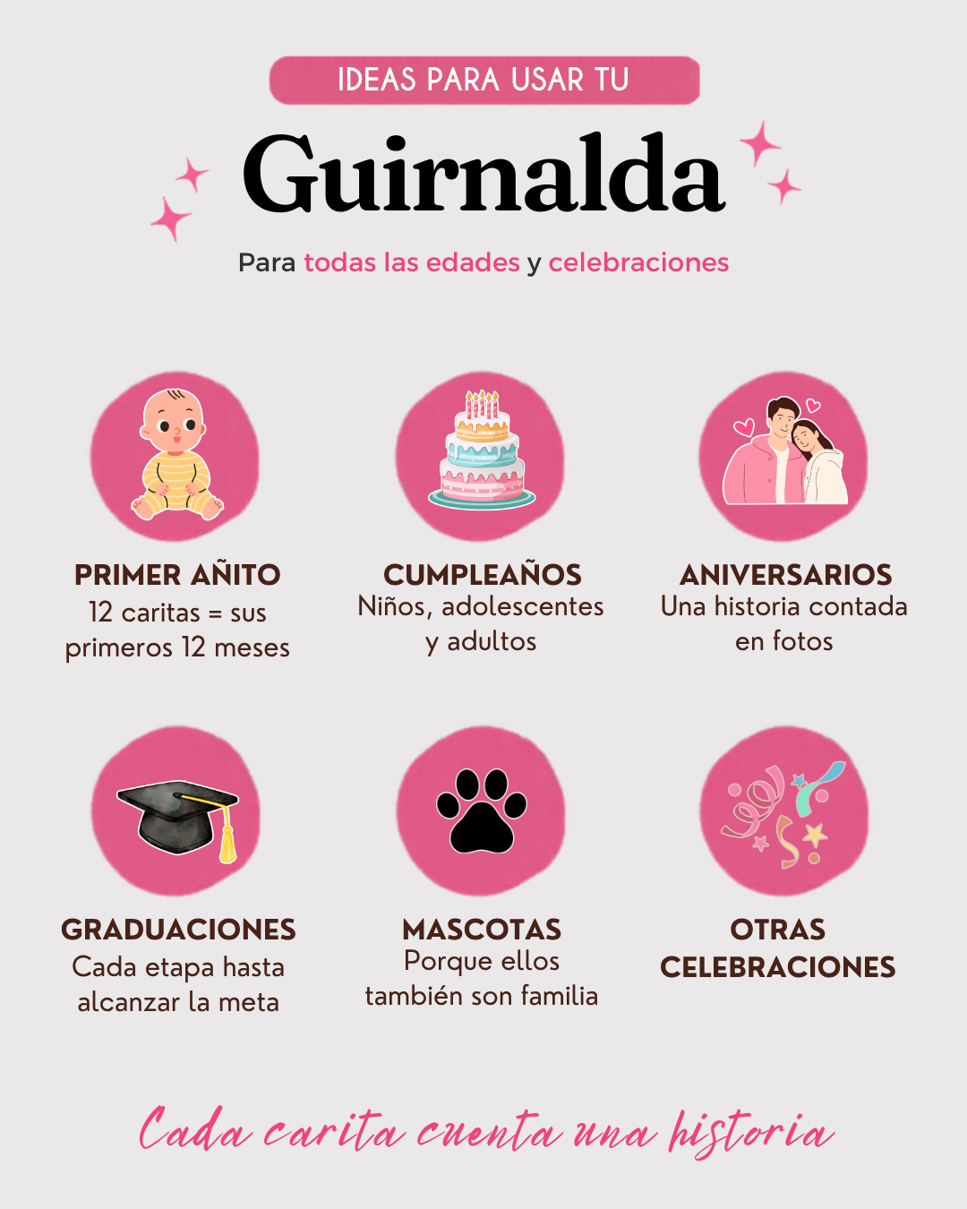 Guirnaldas personalizadas