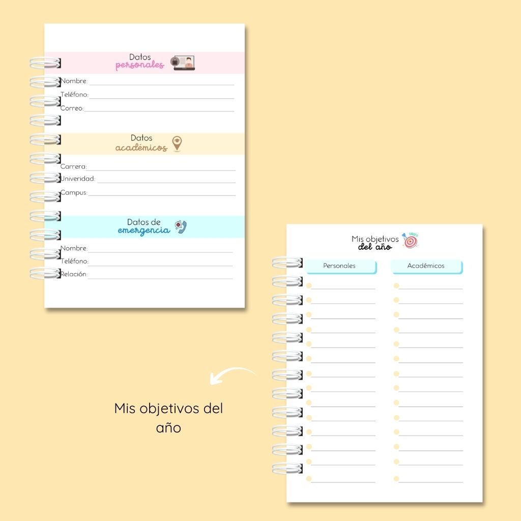 Planner universitario
