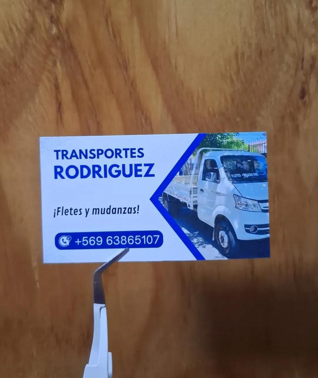 Tarjetas de presentación una sola cara