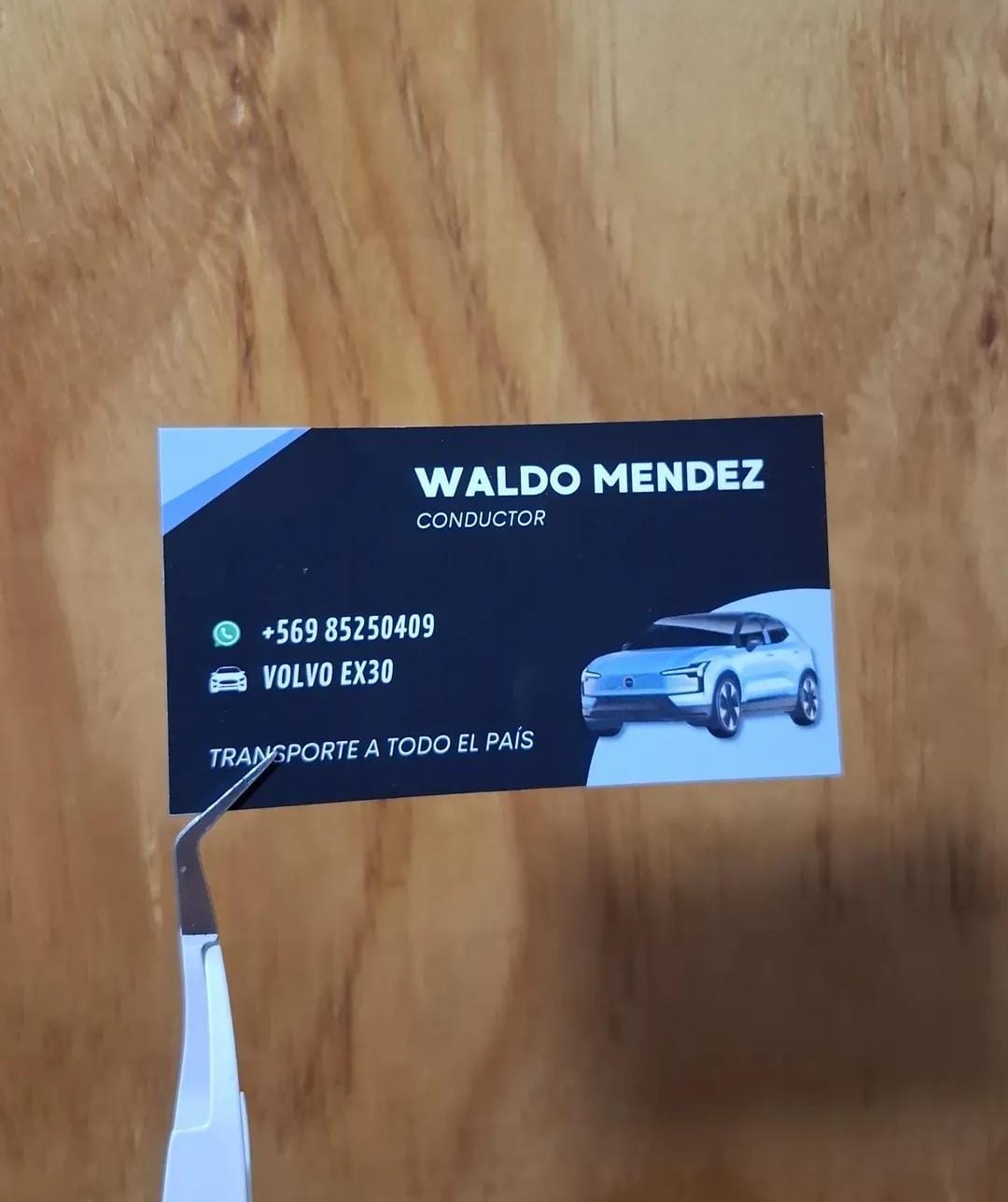 Tarjetas de presentación una sola cara