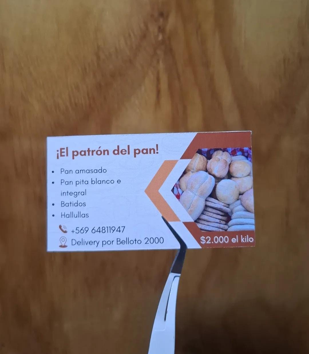Tarjetas de presentación una sola cara