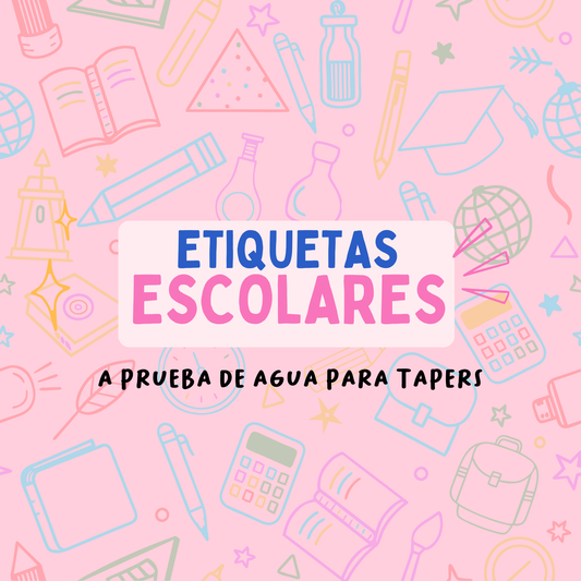 Etiquetas a prueba de agua para tapers