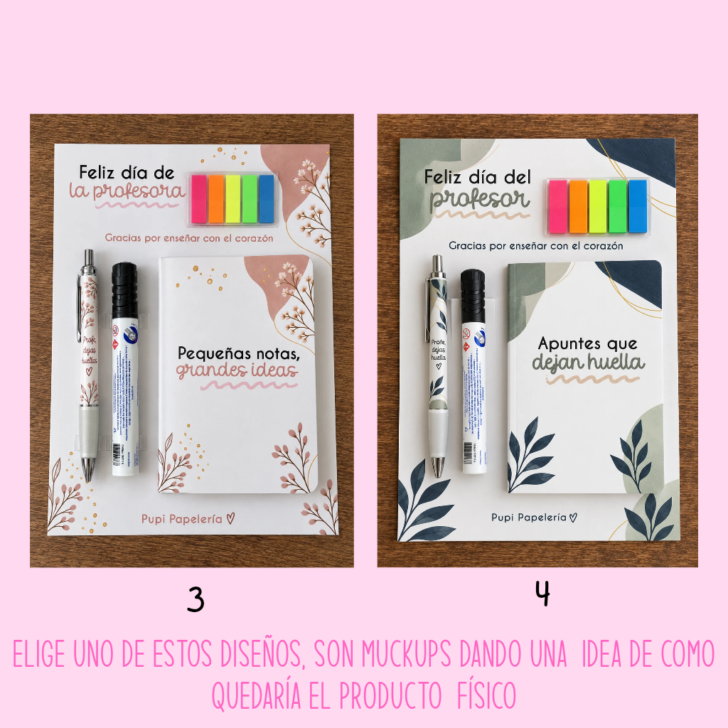 Set día del profesor o profesora